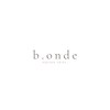 b.onde【ビオンド】【9/1 NEW OPEN（予定）】のお店ロゴ