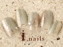 アイネイルズ 町田店(I nails)/塗りかけピスタチオ 6480円