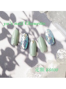 ユーズネイル シュエット(yu’s nail Chouette)/定額ネイル￥6,600