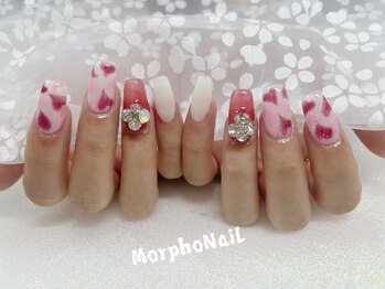 モルフォネイル(Morpho nail)/#やり放題ネイル