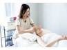 【休脳ヘッドスパ】黄土よもぎ蒸し40分+首肩デコルテヘッド　20分　