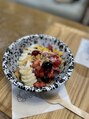 ロレインブロウ 福島西店&nbsp;最近のお気に入りカフェのアサイーボウル！とっても美味しいです