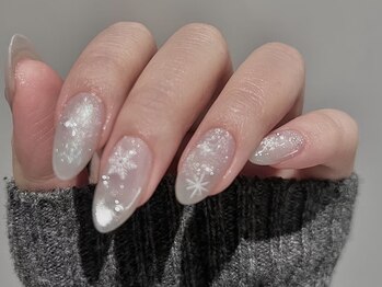 ルネネイル(Lune nail)/冬ネイル