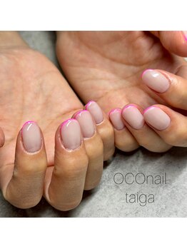 オコネイル ネイルサロンアンドスクール(OCO nail)/スキニーフレンチネイル