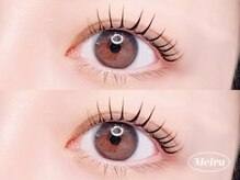 韓国式まつげパーマ+束感仕上げ