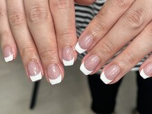 フィロンネイル たまプラーザ店(filonnail)/ベースカラーありフレンチ