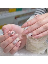 クイーンズビューティーサロン 新宿本店(Queen's beauty salon)/チップ長さ出しアート定額コース