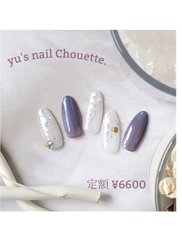 ユーズネイル シュエット(yu’s nail Chouette)/定額ネイル￥6,600
