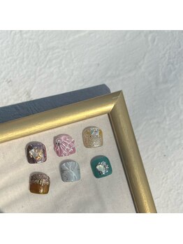 フット/親指アート