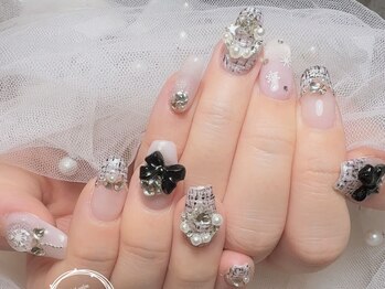 ルブリー(roovely)/ツイードネイル