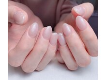 メオネイル(MEO NAIL)/ベージュワンカラー
