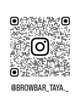 ブロウバータヤ(Brow bar Taya.)&nbsp;Instagram 