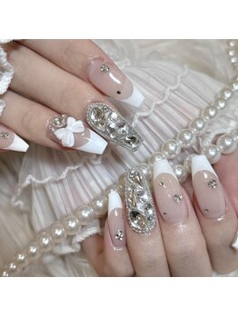 リンドネイル バイ モカ アンド ララ(Lind nail by moca and LaLa)/フレンチネイル