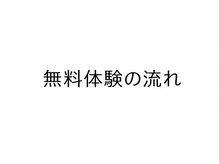 トキエル 桑名店(TOKIEL)/無料体験の流れ