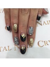 クリスタルネイル 木の葉モール橋本店(CRYSTAL NAIL)/クールフレンチジェル