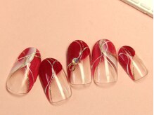 ネイルアンドアイラッシュ リラ 東三国店(Rela)/シンプルデザイン¥4900(オフ込)