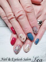 ネイルアンドアイラッシュサロン レア 千葉店(Lea)/アート４本付ジェル