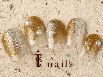 アイネイルズ 町田店(I nails)/キラキラ塗りかけラメ 6480円