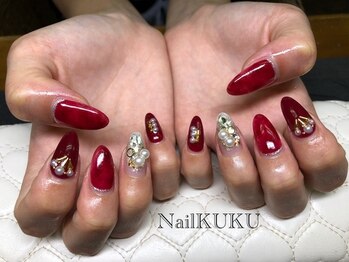 セクシーレッド Pg ネイルサロン ネイルクク Nail Kuku のフォトギャラリー ホットペッパービューティー