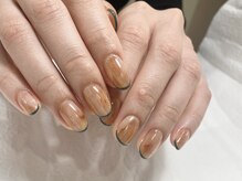 アイネイルズ 渋谷店(I nails)/春色べっこうネイル