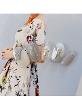 レイネイル レイアイ レイエステティック 扶桑店/シルバー×ニュアンス