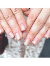 ラズライト(Laslight)/ベージュワンカラーネイル☆