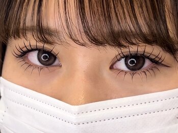 エムサロン 前橋川原(emusalon)の写真/【最高級セーブルorフラットラッシュ】大人デザインもかわいいデザインも可能！