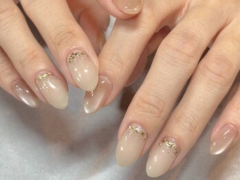 ラグゼ静岡店(Luxxe)の写真/親切&丁寧♪ケア～仕上げまで1対1☆ラメやジェルの色確認も丁寧！選べる定額【オフィス/シンプル/アート】