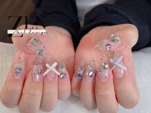 ゼン ネイル デザイン 池袋(ZEN NAIL DESIGN)/長さだしやり放題×つけ放題