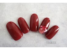 スリー 自由が丘(THREE)/定額★レッド×レッドビジュー
