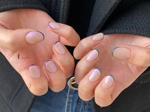 アイネイルズ 吉祥寺店(I nails)/スキニーフレンチ[吉祥寺]