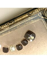 グリッターネイル(GLITTER NAILS)/【フット定額コース】