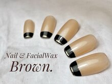 ブラウン(Brown.)/ミラーフレンンチ