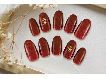 ファストネイル 本川越ペペ店(FAST NAIL)/紅葉カラー 4,400円 【11565】