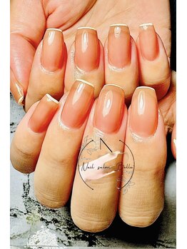 サング ネイル ビューティー アトリエ(suNg nail beauty atelier)/先端フレンチで垢抜け