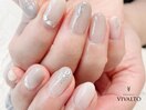 グラデーション/秋ネイル