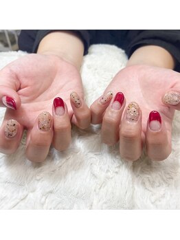 ソワ(sowa)/変更フレンチネイル