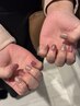 【ハンドネイル】ワンカラー・グラデーション　¥5500☆
