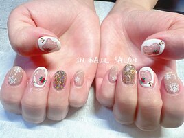 初回オフ無料お正月ネイル￥8800