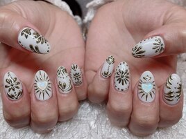 ミラーアートネイル