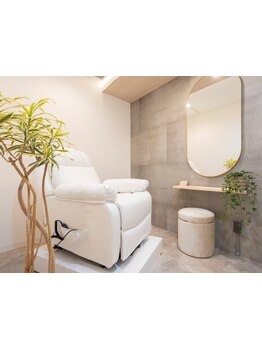 個室があるサロン