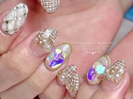 【ツイード×キルティング】