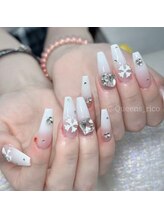 クイーンズビューティーサロン 新宿本店(Queen's beauty salon)/チップアートやり放題&つけ放題