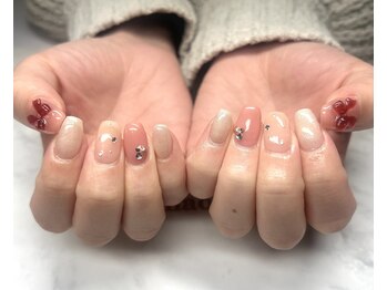 オンショントゥー(enchanteur)/リボンネイル