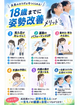 縁(EN)の写真/18歳までの姿勢矯正