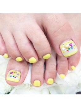ネイルサロン ディーバ ギンザ(Nail salon Diva GINZA)/イエローサマー