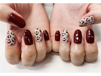 アイリッシュネイル 久屋大通店(Irish Nail)/レオパードネイル