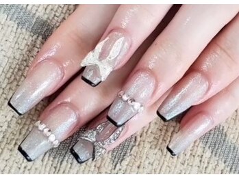 エムアイネイル(MI nail)/ジェルアートつけ放題¥8200