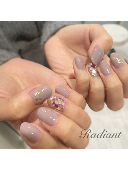 クリスマスネイル