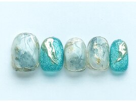 8月キャンペーンネイル